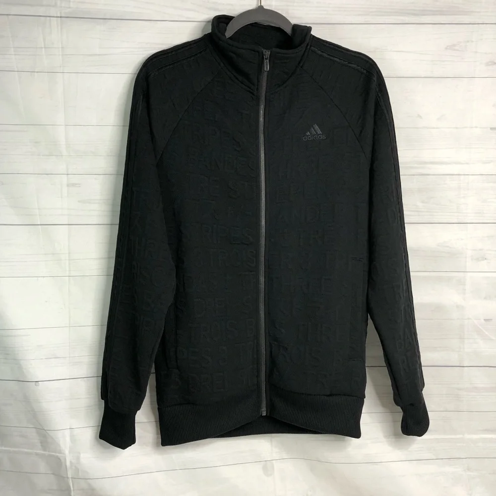 Adidas| Men’s Typography Print Track Jacket